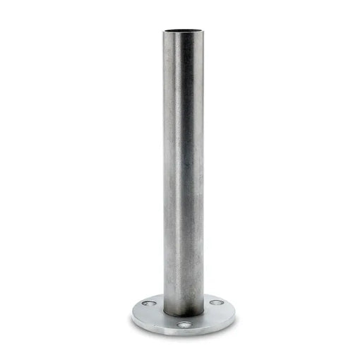 Mounting post with plate art.6 for tube 25mm