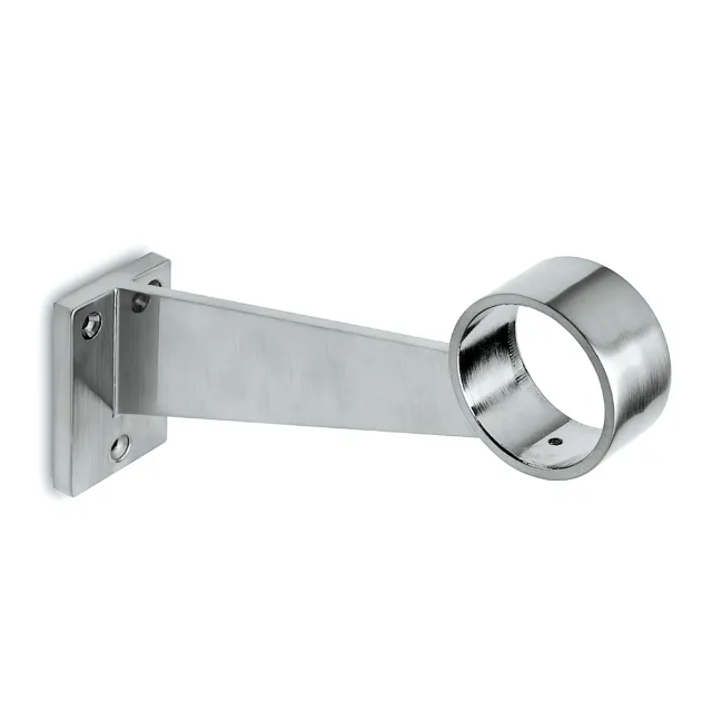 Extra heavy footrest/armrest stainless steel art.10B - 38mm or 50.8mm