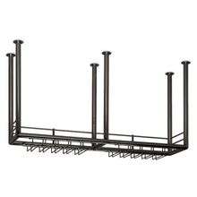 Flaschenregal 150 cm Anthrazitbeschichtung 38 mmØ