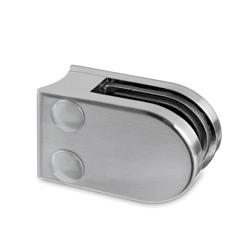 GLASS CLAMP BRASS COATING PIPE MOUNTING 27X40 MM