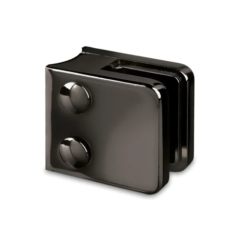 GLASS CLAMP ANTHRACITE. TUBE MOUNTING 30X30 MM