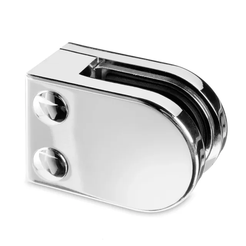 Glass clamp Chrome, Wall mounting 45X63mm