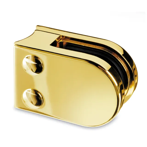 GLASS CLAMP BRASS PIPE MOUNTING 45X63 MM