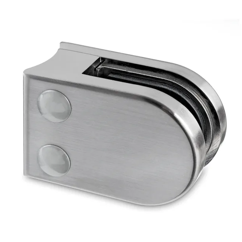 GLASS CLAMP Stainless steel coating PIPE MOUNTING 45X63 MM