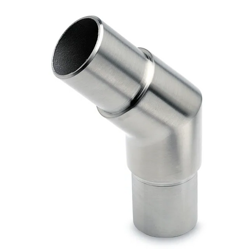VERBINDUNGSSTÜCK C - Edelstahlbeschichtung 135° 25mm, 38mm, 40mm und 50,8mm