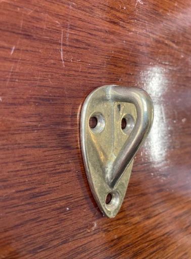 Deckring 58B. Chrom