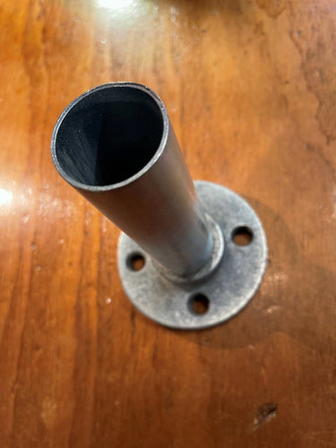 Mounting post with plate art. 6 for tube 40mm
