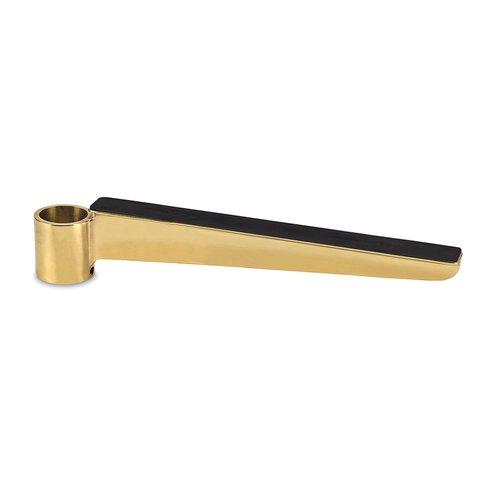 Brass coated glass plate support for tube art. 9D - 25mmø, 38mmø