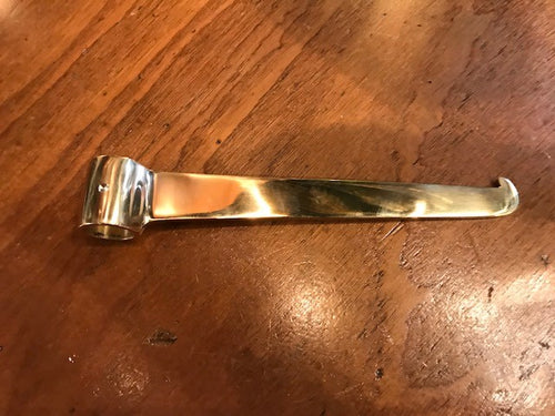 Brass glass plate support for tube art.9B - 25mmø - 40mmø