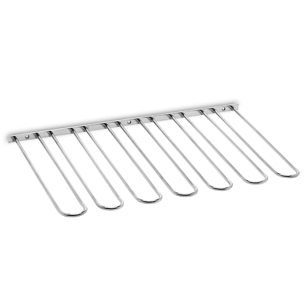 Glass holder set wall, Chrome