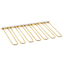 Glass holder set wall, Brass coating