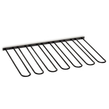 Glass holder set wall, anthracite