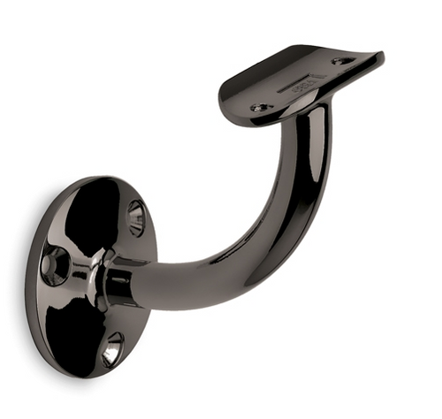 Handrail support anthracite coating art.15 - 38mm
