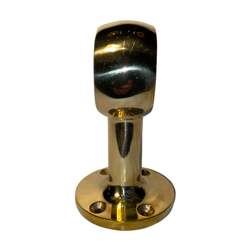 Brass solid handrail holder open art.12 - 16mm, 25mm, 40mm or 50.8mm