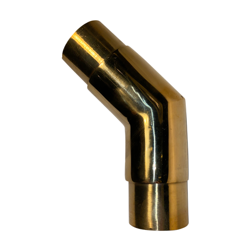 CONNECTOR C - Solid brass 135º 16mm, 25mm, 40mm and 50.8mm