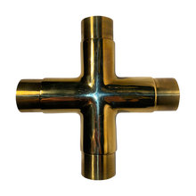 CONNECTOR F - Solid brass 40mm and 50.8mm