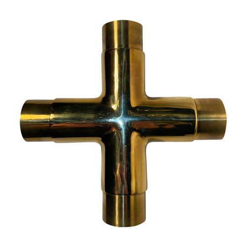 VERBINDUNGSTEIL F – Massives Messing 40 mm und 50,8 mm