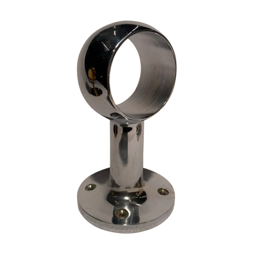 Handrail holder chrome open art.12 - 16mm. 25mm. or 50.8mm