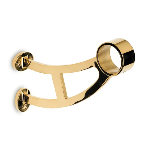 Armrest/footrest Brass coating art.7A - 38mm, 50.8mm