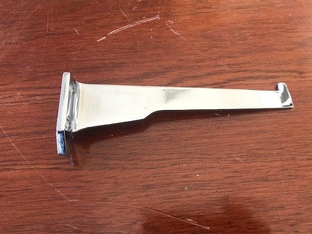 Halterung für verchromte Glasplatten für Wandkunst. 9A – 15 cm und 20 cm