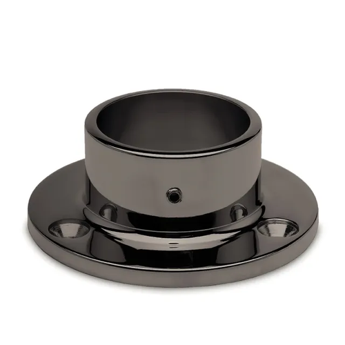 Buissteun / buisrozet Zwart coating 25mm of 38mm