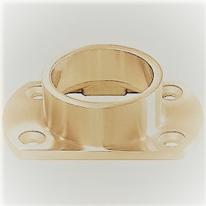 Half tube support art.17C brass 50.8mm