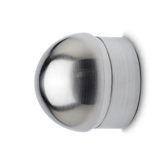 Tube cap half round stainless steel 16mm, 25mm, 38mm, 40mm and 50.8mm