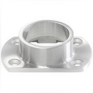 Halve buissteun art.17C Chroom 50.8mm
