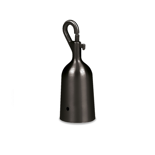 Koordhouder 30mm, 40mm met musceton Zwart coating