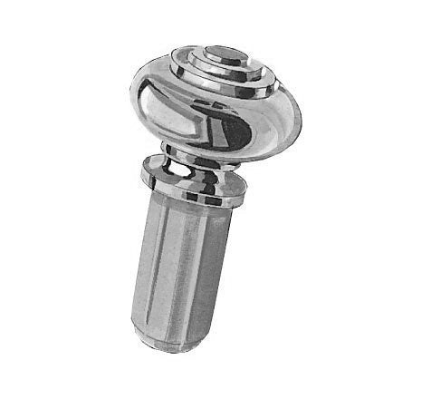 Tube cap chrome art.3B - 16mm