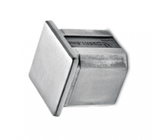 Tube cap flat art. 3C Square tube stainless steel 35x35mm