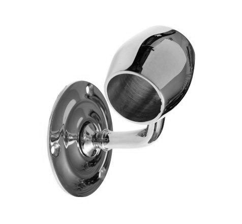 Heavy duty handrail support chrome Art.10 -40mm