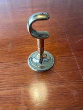 Gordijnroedehouder halfopen messing massief art.11B - 25mm