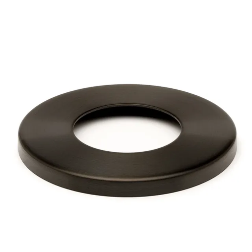 Afdekkap Buissteun/buisrozet Zwart coating art.17D - 25mm of 38mmø