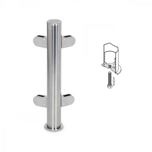 Buffet staanders, 90° art. 3 RVS coating