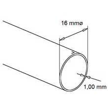 Buis Messing massief, 250 tot 500cm gezaagd - div. diameters