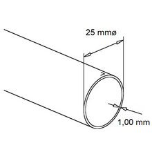 Buis Messing massief, 250 tot 500cm gezaagd - div. diameters