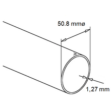 Buis Messing massief, 250 tot 500cm gezaagd - div. diameters