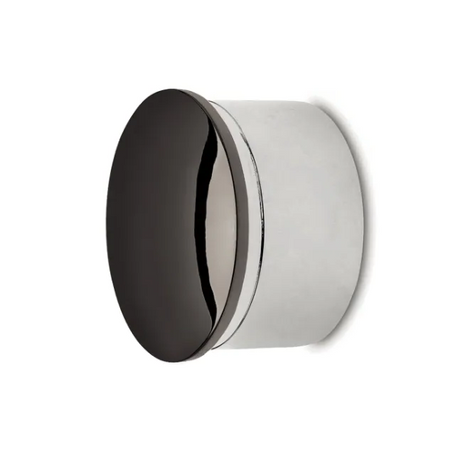 Buisdop art.3d Zwart coating 19mm, 25mm en 38mm