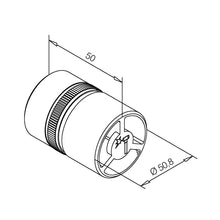 Pipe connector to make longer lengths, various diameters