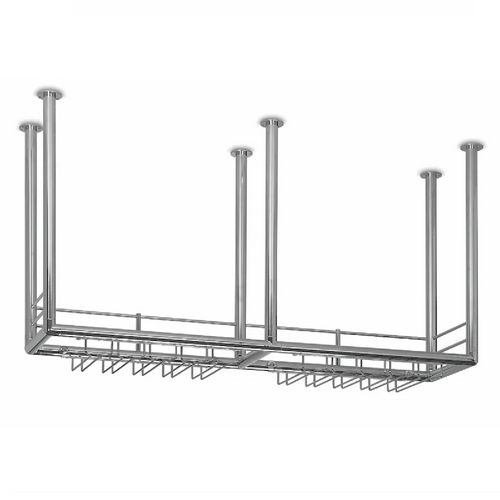 Flessenrek 150cm RVS coating 25 mmØ