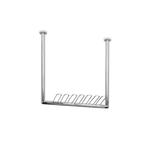 Flessenrek 72,5cm Chroom coating 25 mmØ
