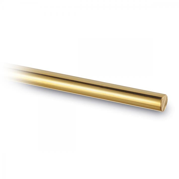 Bar Brass coating 10mmø - 15 to 150cm sawn