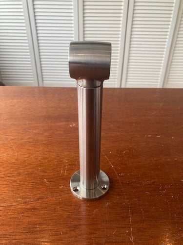 Leuninghouder RVS coating art.11 op maat  - 25 en 38mm
