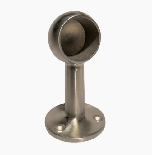 Handrail holder chrome open art.12 - 16mm. 25mm. or 50.8mm