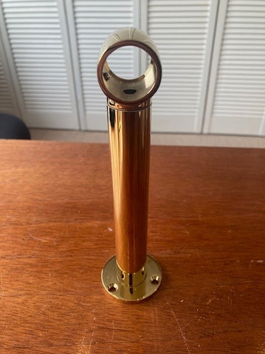 Leuninghouder Messing coating art.11 op maat - 25 en 38mm