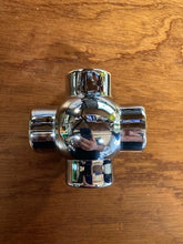 Coupling E - cross piece Chrome 25mm and 40mm