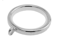Gordijnring Chroom art.24A - 25mm