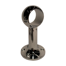 Handrail holder chrome open art.12 - 16mm. 25mm. or 50.8mm