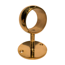 Brass solid handrail holder open art.12 - 16mm, 25mm, 40mm or 50.8mm